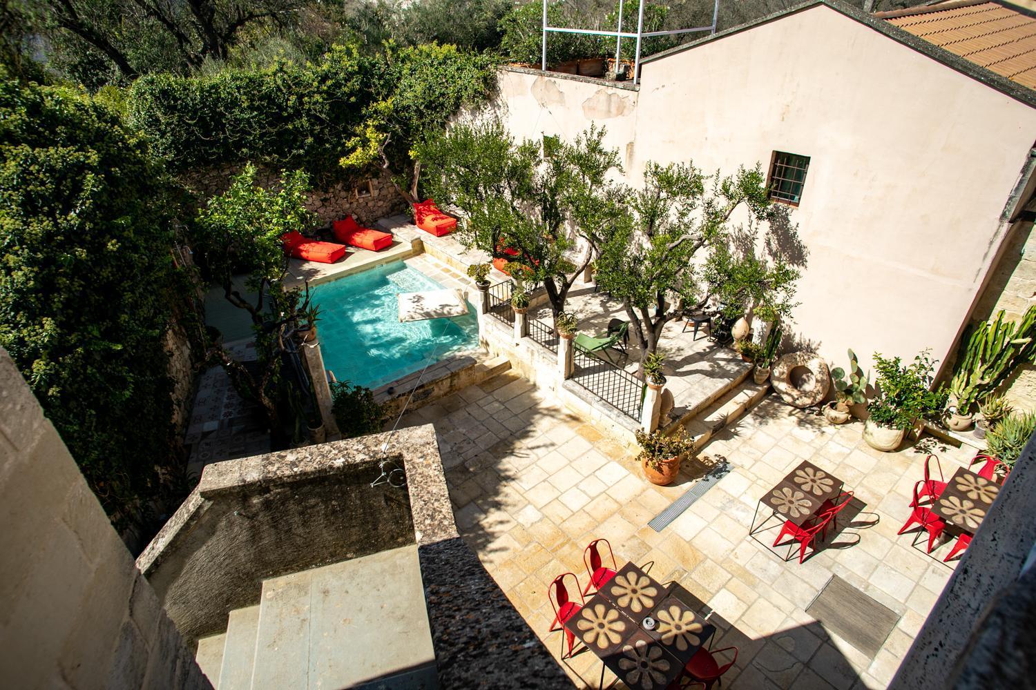 Palazzo Mandurino Luxury Relais Bed & Breakfast Zollino ภายนอก รูปภาพ